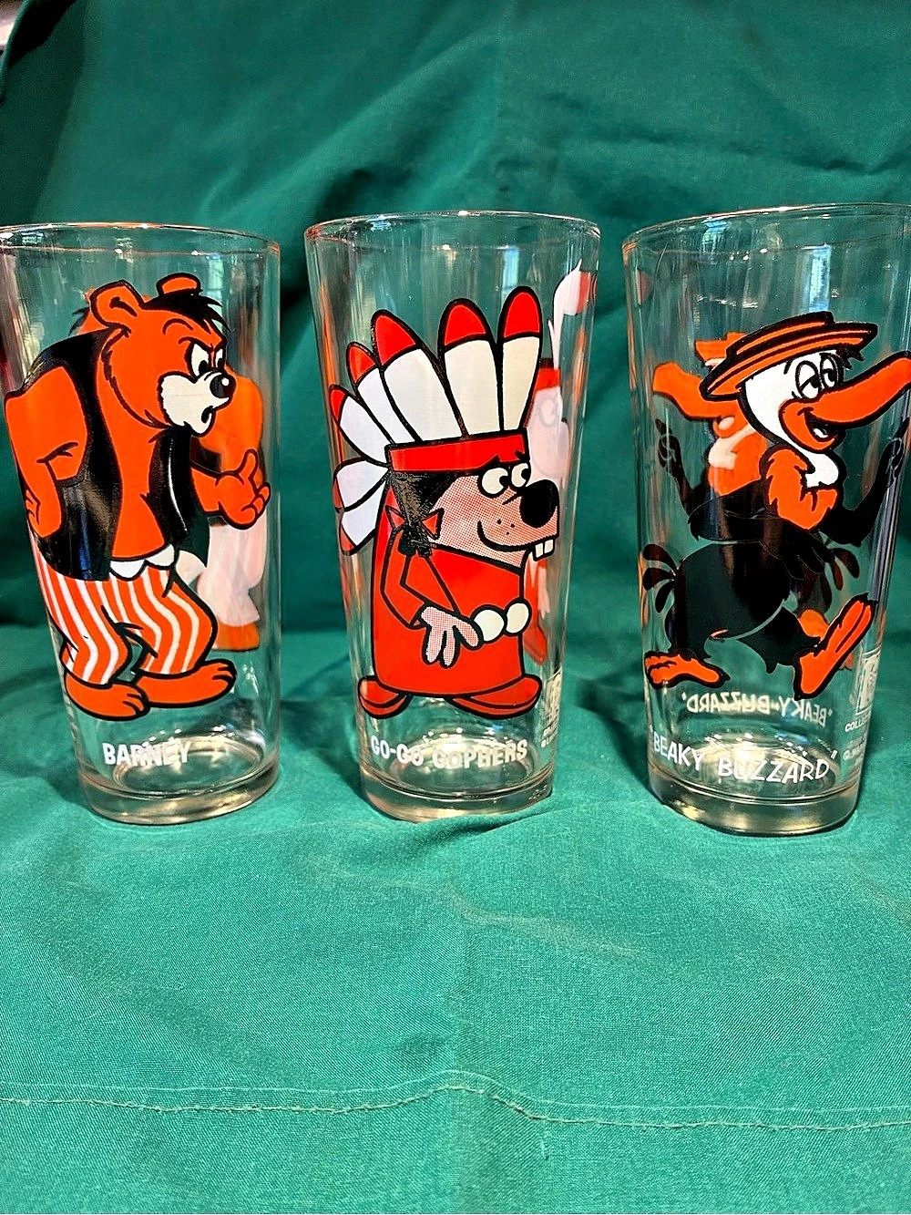 1970’s Pepsi Collector Series Looney Tunes glasses 3-Piece Set